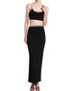 Versace Women's La Vacanza Graphic Trim Crop Top - 2