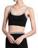 Versace Women's La Vacanza Graphic Trim Crop Top - 4