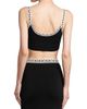 Versace Women's La Vacanza Graphic Trim Crop Top - 5
