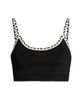 Versace Women's La Vacanza Graphic Trim Crop Top - 7