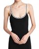 Versace Women's La Vacanza Graphic Trim Tank Minidress - 6