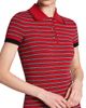 Versace Women's La Vacanza Greca Stripe Cotton-Blend Polo Minidress - 6