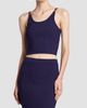 Versace Women's La Vacanza Mesh Rib-Knit Hardware Top - 4