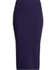 Versace Women's La Vacanza Mesh Rib-Knit Midi-Skirt - 1