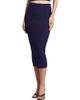 Versace Women's La Vacanza Mesh Rib-Knit Midi-Skirt - 4
