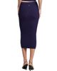 Versace Women's La Vacanza Mesh Rib-Knit Midi-Skirt - 5