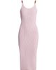 Versace Women's La Vacanza Mesh Rib-Knit Tank Midi-Dress - 1