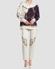 Versace Women's La Vacanza Stolen Jewels Print Silk Shirt - 2