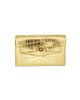 Versace Women's Laminated Croc-Embossed Leather Chain Wallet - 1