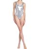 Versace Women's Laminated Metallic One-Piece Swimsuit - 2