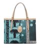 Versace Women's Large Palm-Print Medusa Logo Tote Bag - 6
