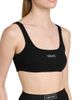 Versace Women's Logo Cotton Rib Sports Bra - 6