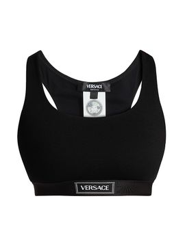 Versace Women's Logo Sports Bra