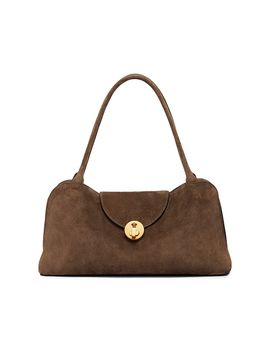 Versace Women's Medium Suede Shoulder Bag