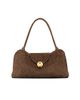Versace Women's Medium Suede Shoulder Bag - 8
