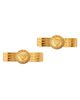 Versace Women's Medusa Bow Goldtone Stud Earrings - 1