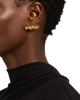 Versace Women's Medusa Bow Goldtone Stud Earrings - 2
