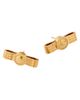 Versace Women's Medusa Bow Goldtone Stud Earrings - 3
