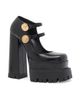 Versace Women's Medusa Leather Platform Pumps - 2