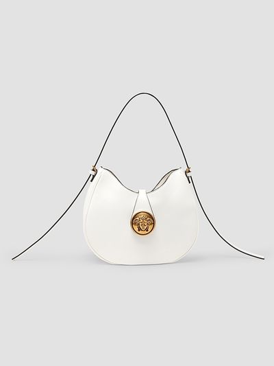 Versace Women's Medusa Small Leather Hobo Bag