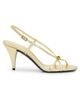 Versace Women's Mela 80MM Leather Slingback Sandals - 1