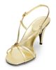 Versace Women's Mela 80MM Leather Slingback Sandals - 2