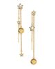 Versace Women's Meuda Star Goldtone & Glass Drop Earrings - 1