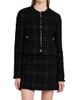 Versace Women's Mix Tweed Collarless Jacket - 2