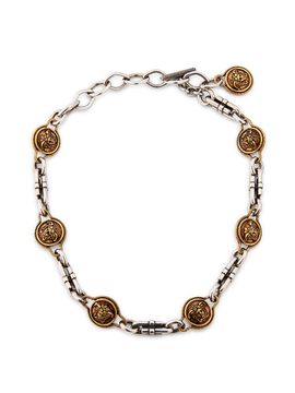 Versace Women's Novantatré Two-Tone Chain Necklace