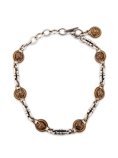 Versace Women's Novantatré Two-Tone Chain Necklace