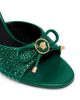 Versace Women's Opera Bow 85MM Embellished Leather Mules - 6