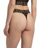 Versace Women's Perizoma Greca Jacquard Thong - 4