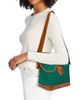 Versace Women's Pivot Small Suede Bucket Bag - 2
