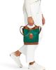 Versace Women's Pivot Small Suede Bucket Bag - 3