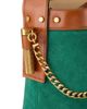 Versace Women's Pivot Small Suede Bucket Bag - 5