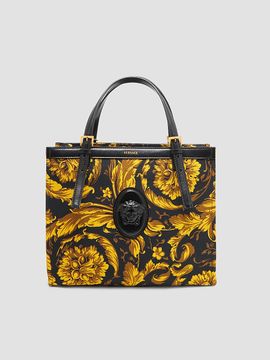 Versace Women's Rivière Large Heritage Print Tote Bag