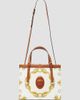 Versace Women's Rivière Small Printed Cotton Canvas Book Tote Bag - 5