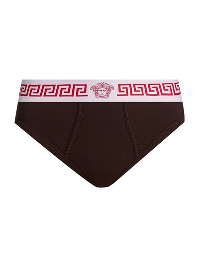 Versace Women's Slip Cotton Rib Briefs