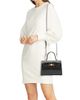 Versace Women's Small Croc-Embossed Leather Top Handle Bag - 2