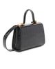 Versace Women's Small Croc-Embossed Leather Top Handle Bag - 5