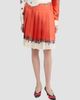 Versace Women's Stolen Jewels Silk Pleated Skirt - 4