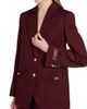 Versace Women's Stretch Wool Informal Blazer - 6