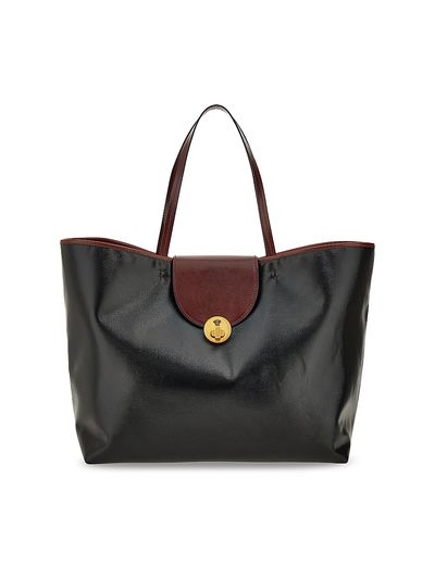Versace Women's Vivian Large Coated Canvas Tote