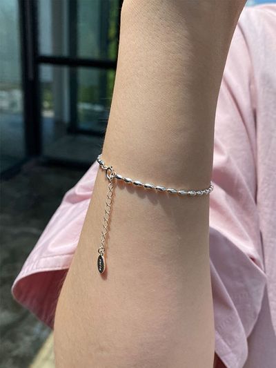 verte [925 Silver] Huit Silver 33 / Gross Rizi Bracelet