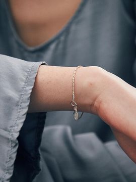 verte 925 Silver Twisted Rope Allure Bracelet