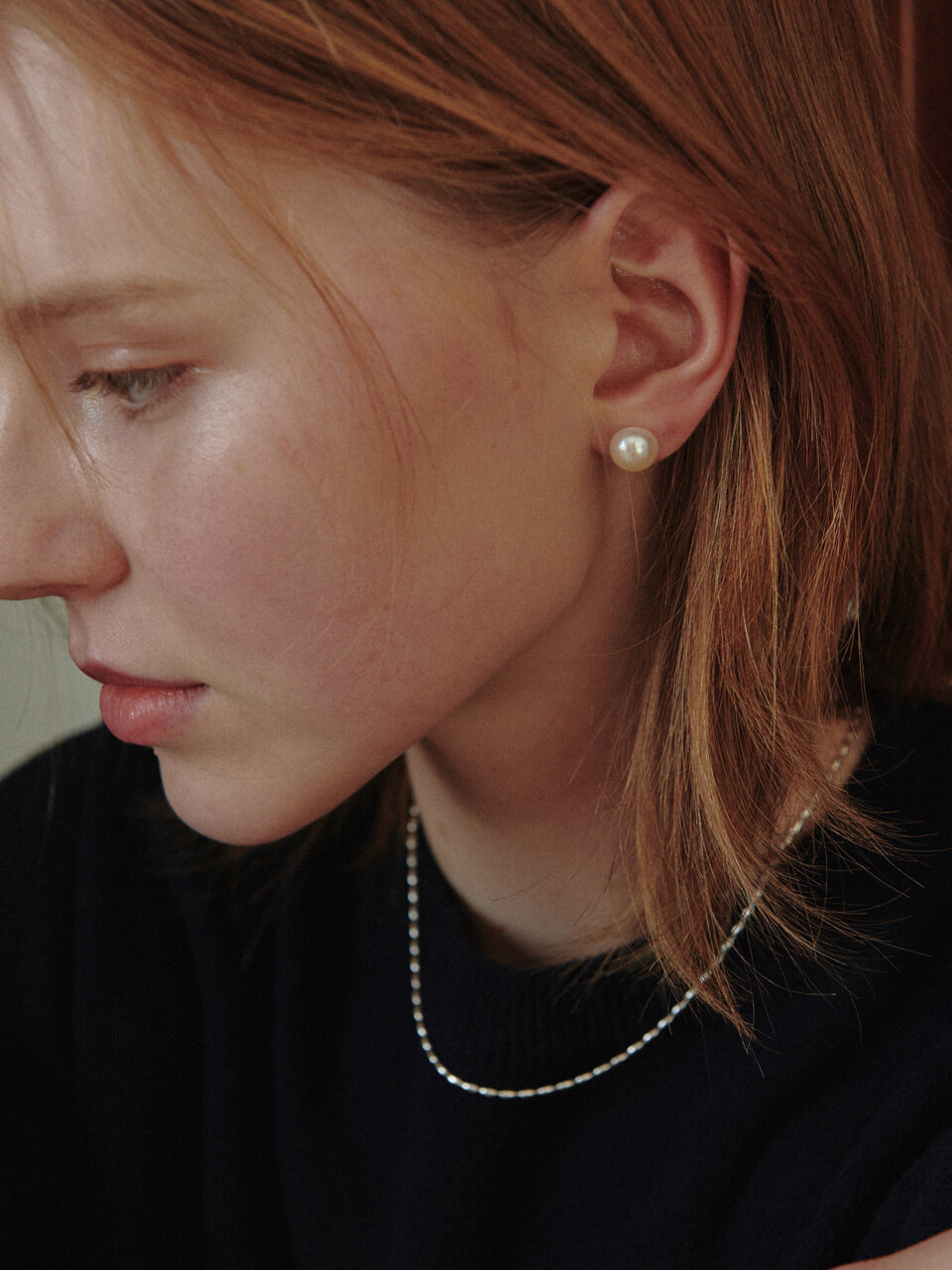 verte Chubby Butter Ball Earring (10mm)