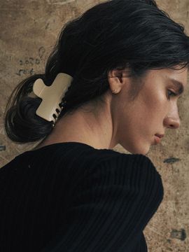 verte Luxurious Modern Billot Hairclip [yellow beige]