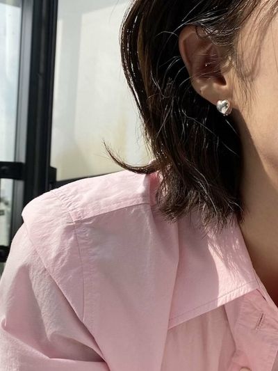 verte Plump Heart Earring_2 colors