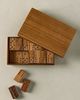 Verve Culture Mangowood Dominoes Set - 4