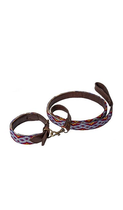Verve Culture Verve Culture Moroccan Kilim Dog Collar & Leash